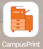 Het pictogram van de Campus Print-app.
